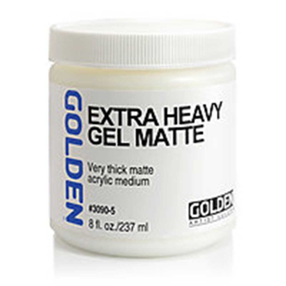 Golden, Extra Heavy, Gel, Matte, 8 ounce